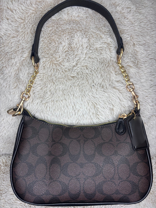 C dark brown bag