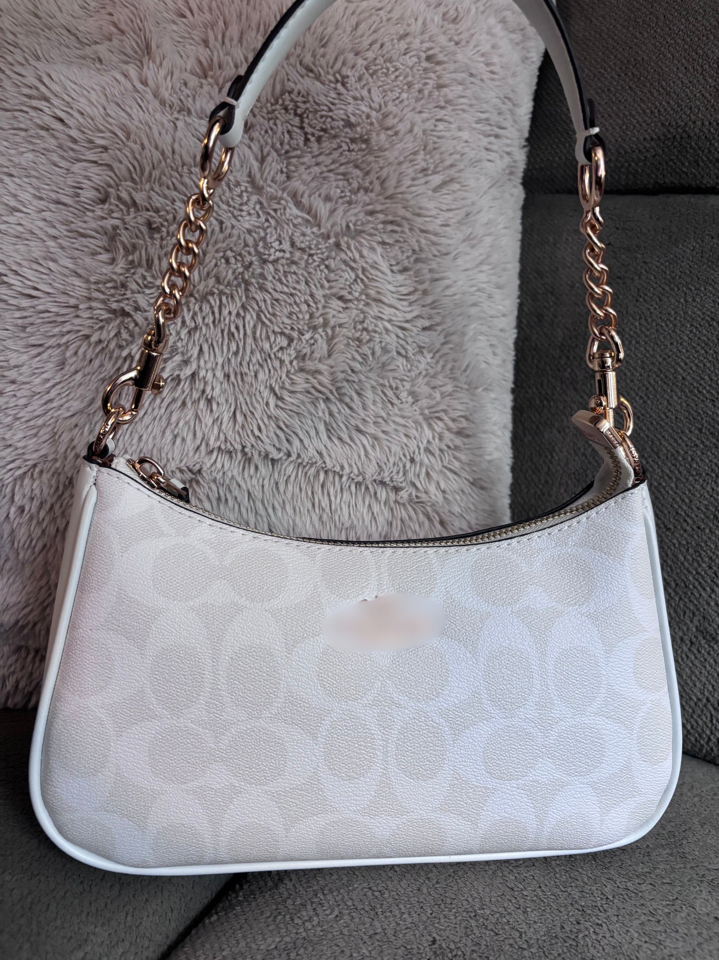 C white Teri bag