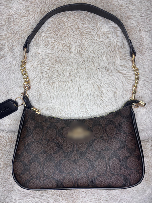 C dark brown bag